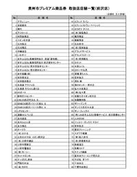 奥州市プレミアム付き商品券が発行されます！